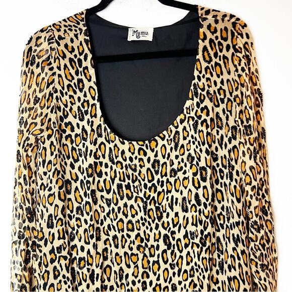 SZ S Show Me Your Mumu Cheetah Nakita Dress - Picture 7 of 10